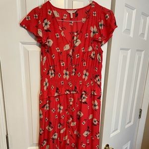 Rebecca Taylor midi floral size M dress